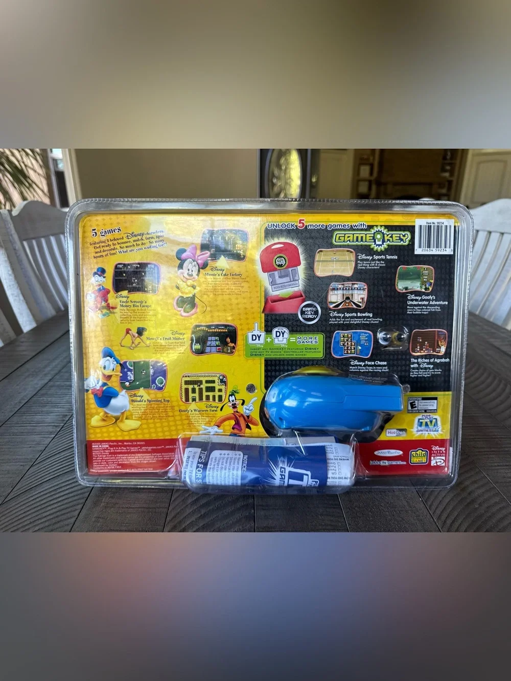 JAKKS Pacific Disney Plug it in & Play TV Games Mega Pack with 2 extra Game Keys